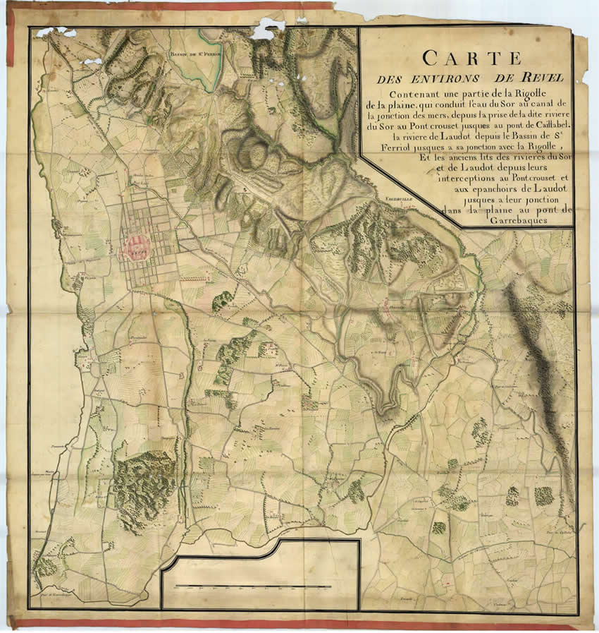 environ de Revel, vers 1780)